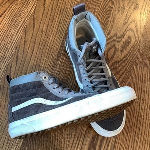 Vans grey sk-8 hi MTE winter sneakers